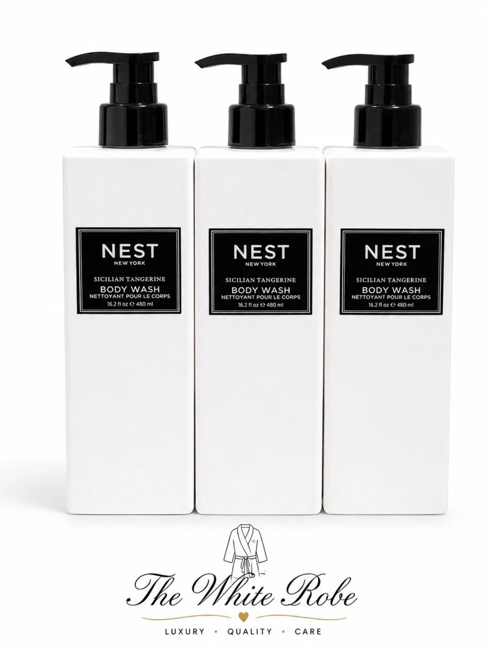 (3 PACK) BODY WASH SICILIAN TANGERINE🍊 NEST FRAGRANCE (3 PACK) 480ml/16.2fl.oz